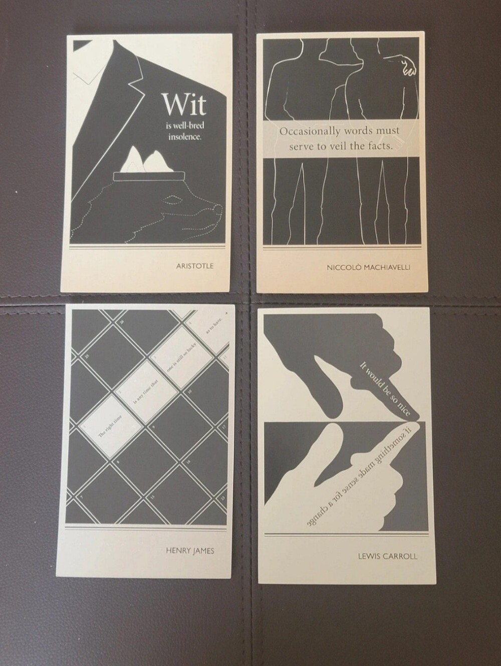 ASSORTED Literary Postcards